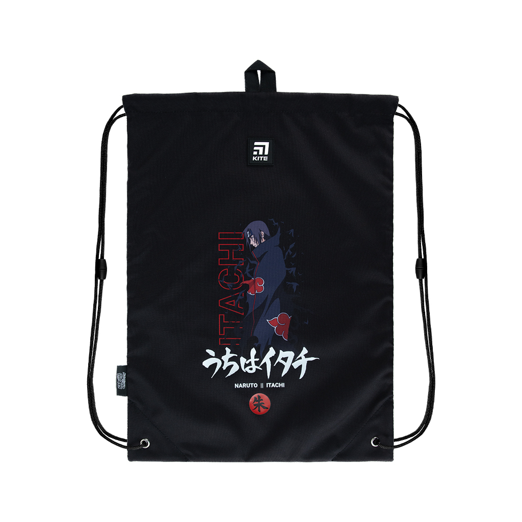 Сумка для взуття Kite Naruto Чорна 49x36 см (NR23-600L) - зображення 1
