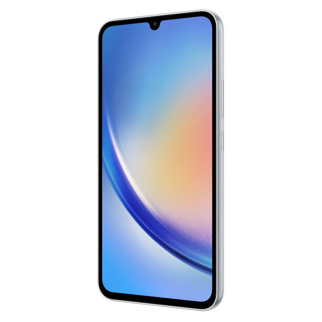 Мобільний телефон Samsung Galaxy A34 5G 8/256Gb Silver (SM-A346EZSESEK) - зображення 4