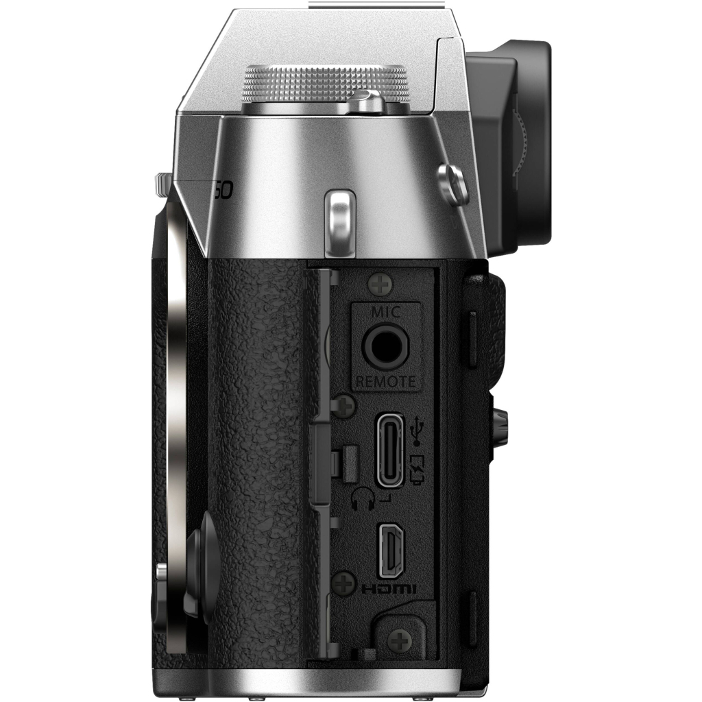 Цифровий фотоапарат Fujifilm X-T50 + XF16-50mmF2.8-4.8 R LM WR Kit Silver (16828569) - зображення 5