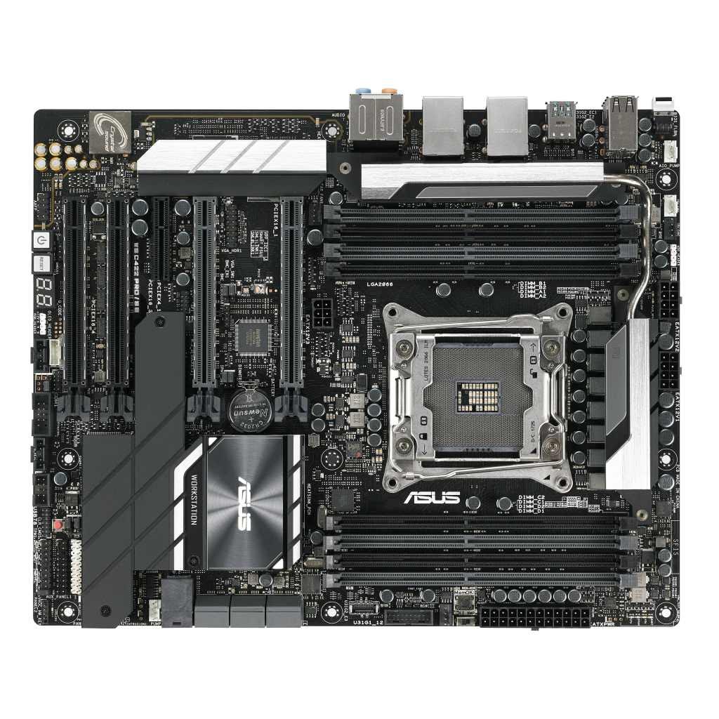 Серверна материнська плата ASUS WS C422 DC - зображення 1