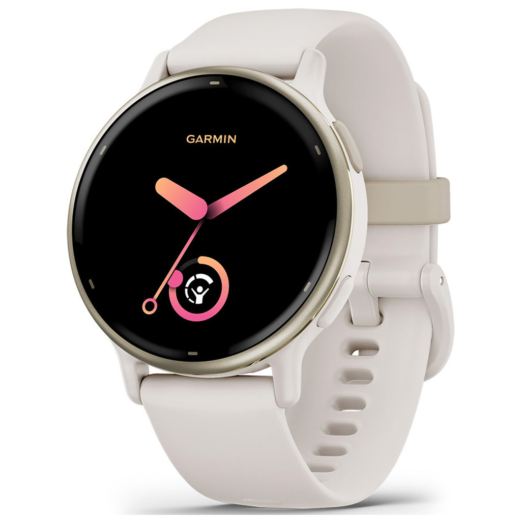 Смарт-годинник Garmin vivoactive 5, Ivory/Cream Gold, GPS (010-02862-11) - изображение 1