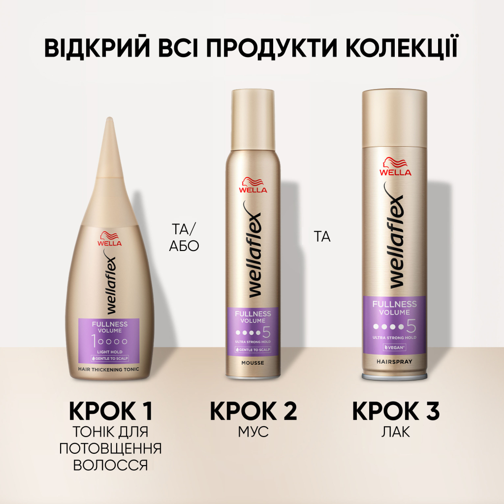 Мус для волосся WellaFlex Об'єм для тонкого волосся Суперсильна фіксація 200 мл (4064666230894/4056800912483) - зображення 8