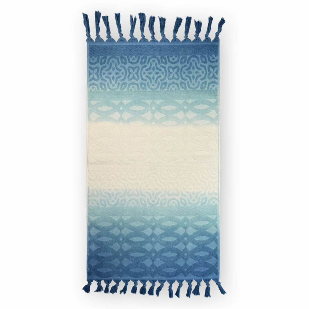Рушник Home Line махровий Ocean синій 68х127 см (126260) - зображення 1