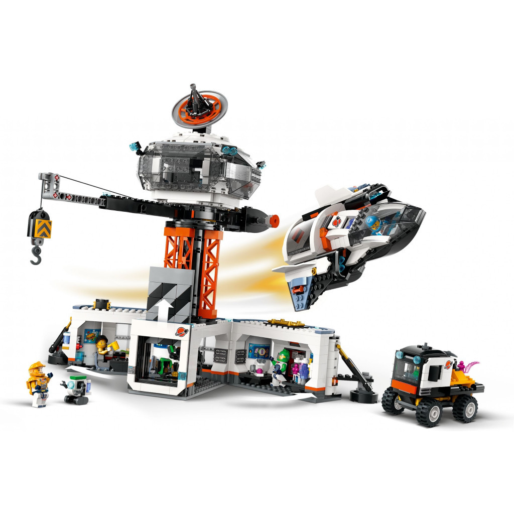 Конструктор LEGO City Космічна база й стартовий майданчик для ракети 1422 деталей (60434) - зображення 3