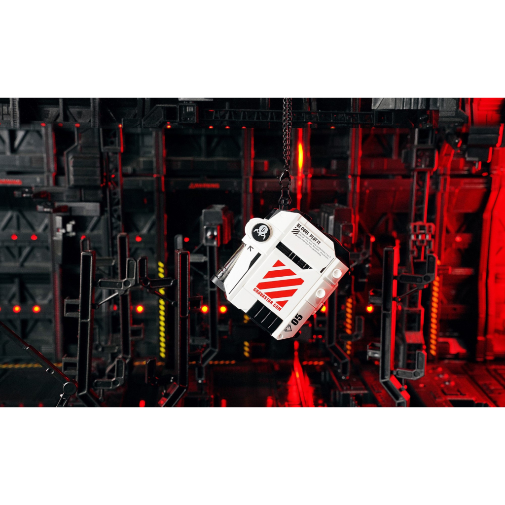 Навушники GravaStar Sirius P5 TWS BT 5.2 IPX4 Defense Mecha (GRAVASTARP5_MECHA_WHT_V2) - зображення 4