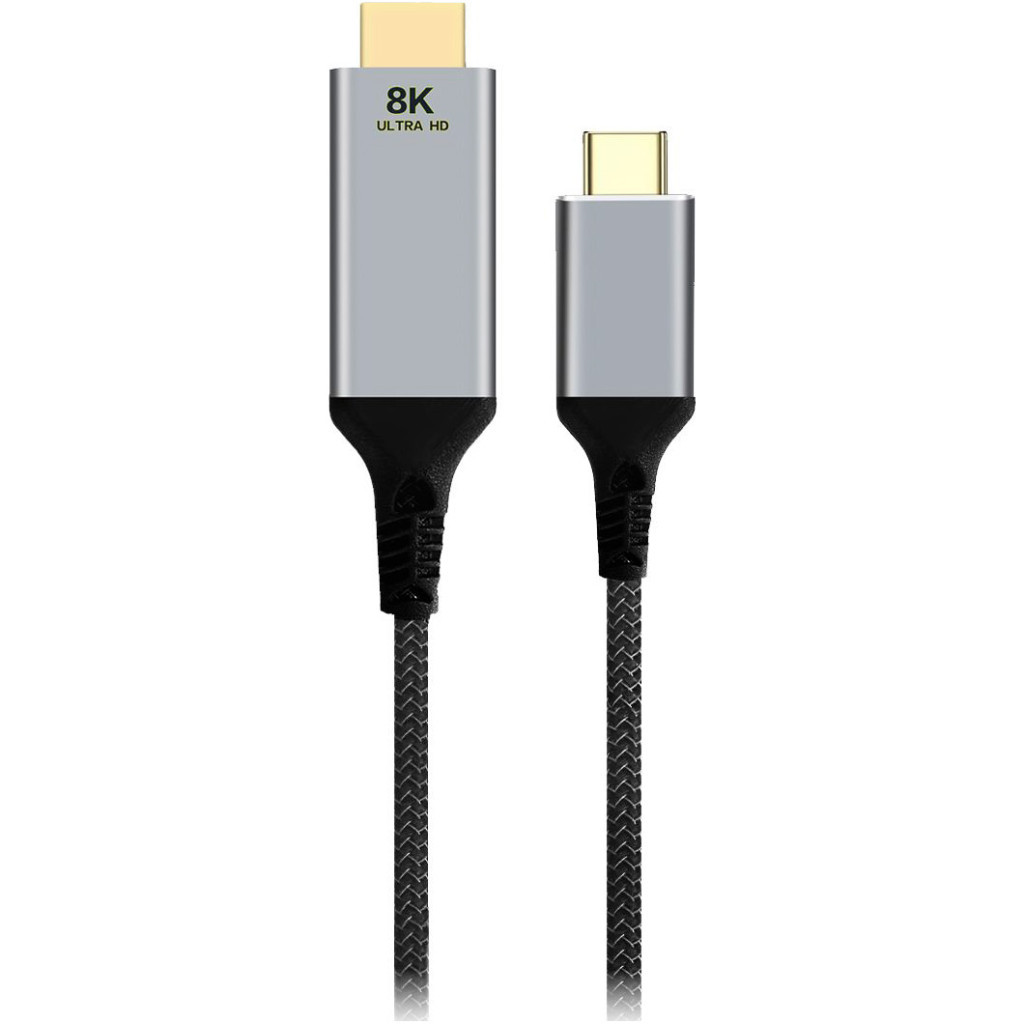 Перехідник USB-C to HDMI 8K 60Hz Cablexpert (A-CM-HDMIF8K) - зображення 1