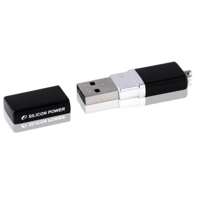 USB флеш накопичувач Silicon Power 16GB LuxMini 710 USB 2.0 (SP016GBUF2710V1K) - зображення 2