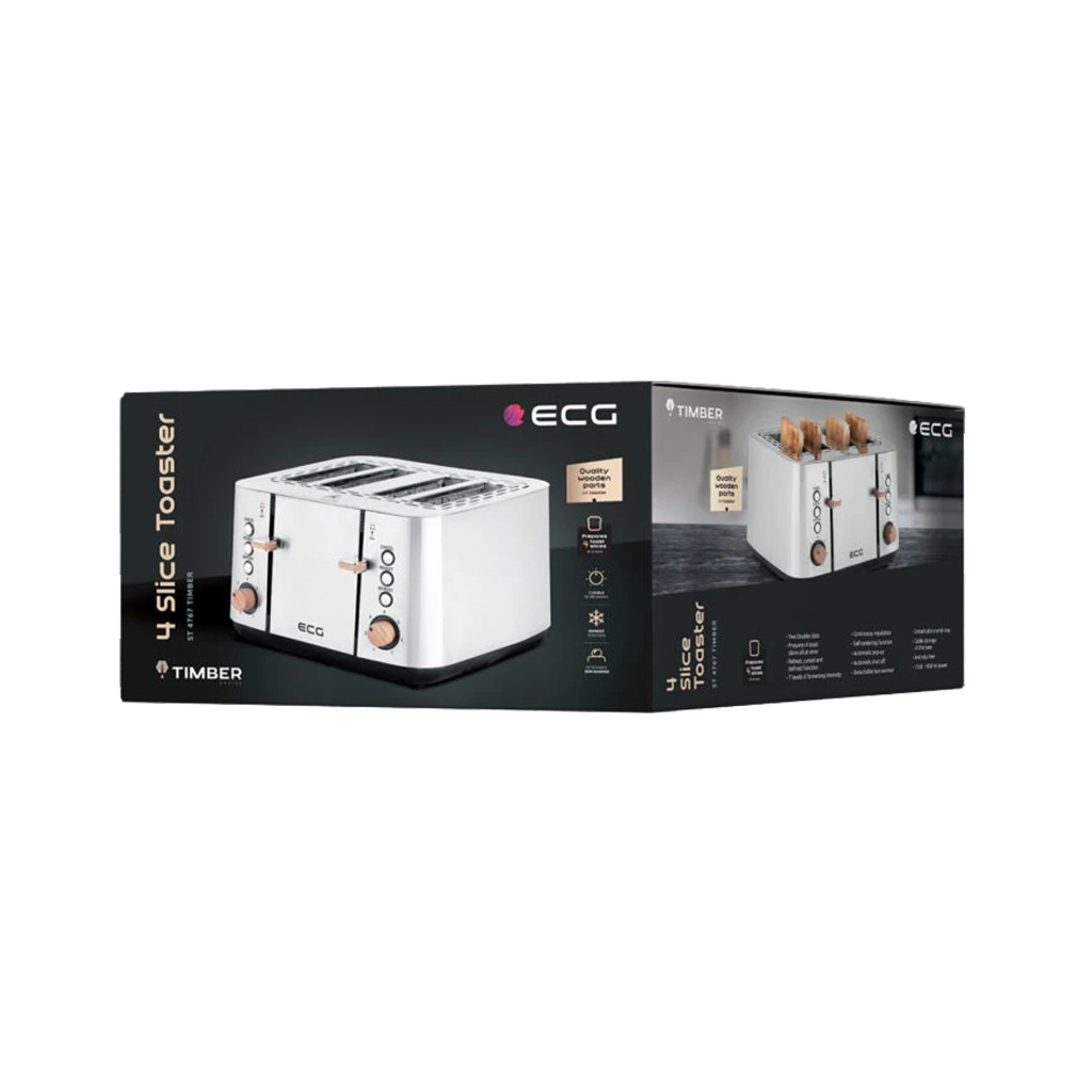 Тостер ECG ST 4767 Timber - изображение 11