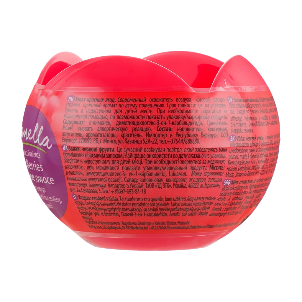 Освіжувач повітря Kolorado Гелевий Червоні ягоди 150 г (5902506009431) - изображение 2