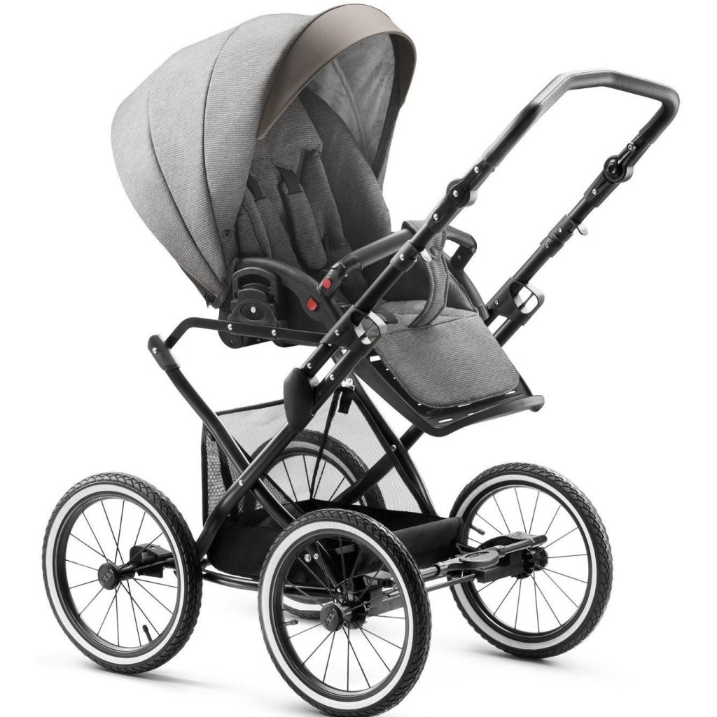 Коляска Jedo 2в1 Bartatina V5 (BARTATINAV5-BLACK-MS-14) - зображення 2