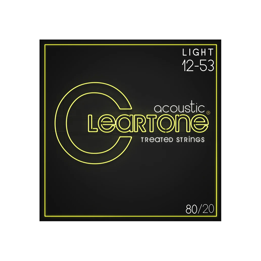 Струни для гітари Cleartone Acoustic 80/20 Bronze Light (12-53) (7612) - зображення 1