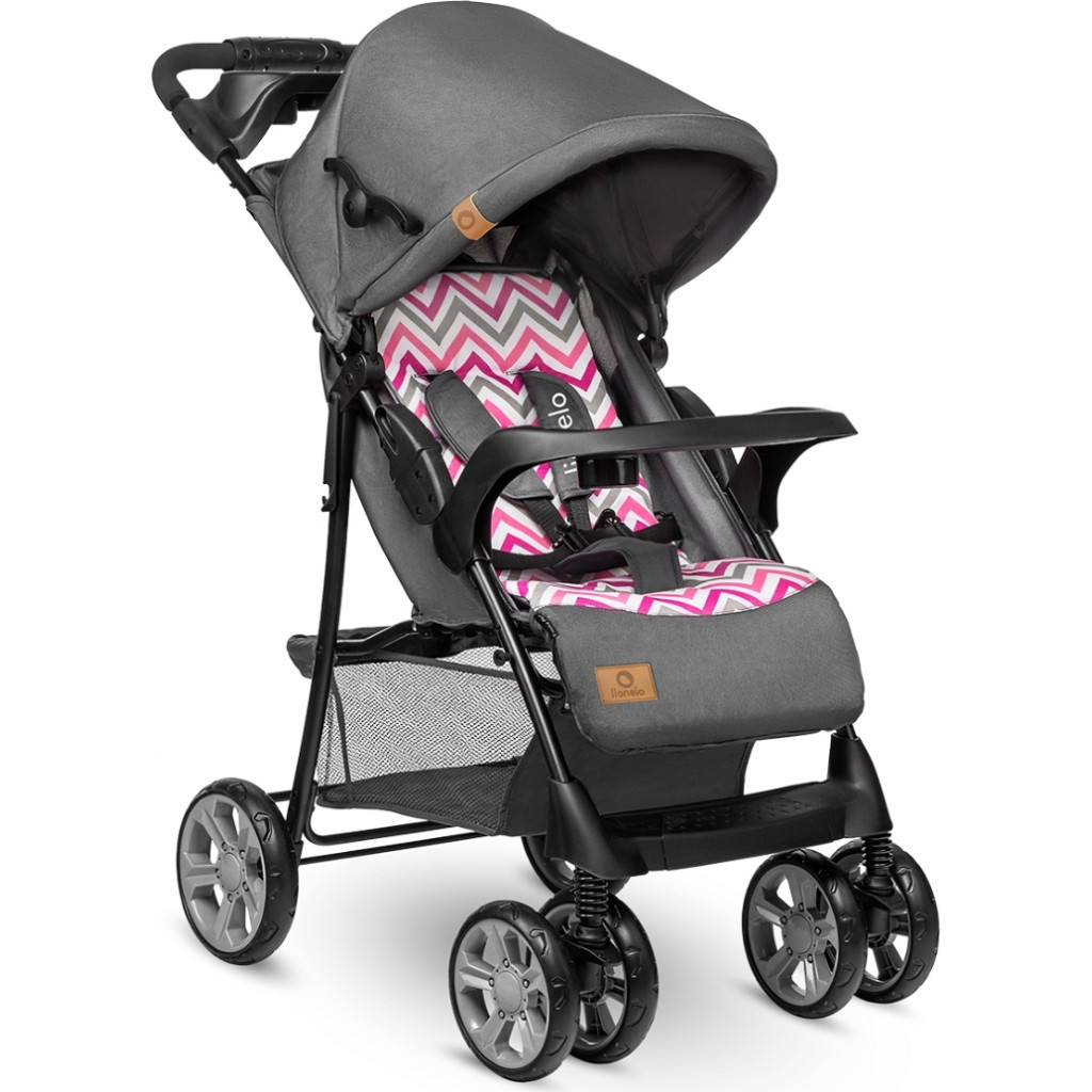 Коляска Lionelo Emma Plus Pink Scandi (LO-EMMA PLUS PINK SCANDI) - зображення 2