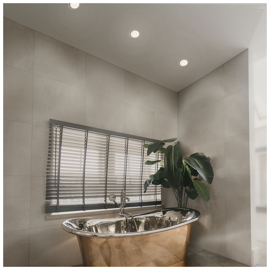 Світильник точковий Videx під лампу GU10 врізний Круглий Білий IP54 (VL-SPF10R-W) - изображение 4