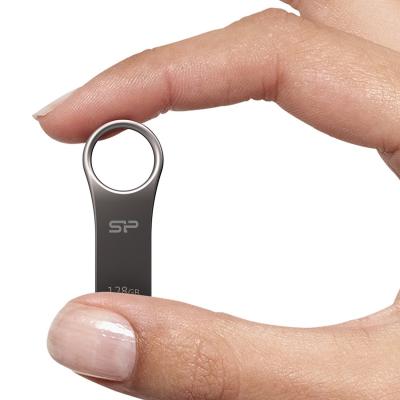 USB флеш накопичувач Silicon Power 128GB Jewel J80 Titanium USB 3.0 (SP128GBUF3J80V1T) - зображення 7