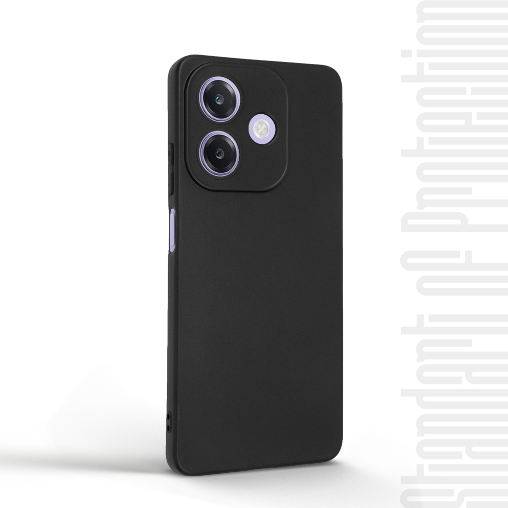 Чохол до мобільного телефона Armorstandart Matte Slim Fit OPPO A3 4G / A3x 4G Camera cover Black (ARM80882) - зображення 2