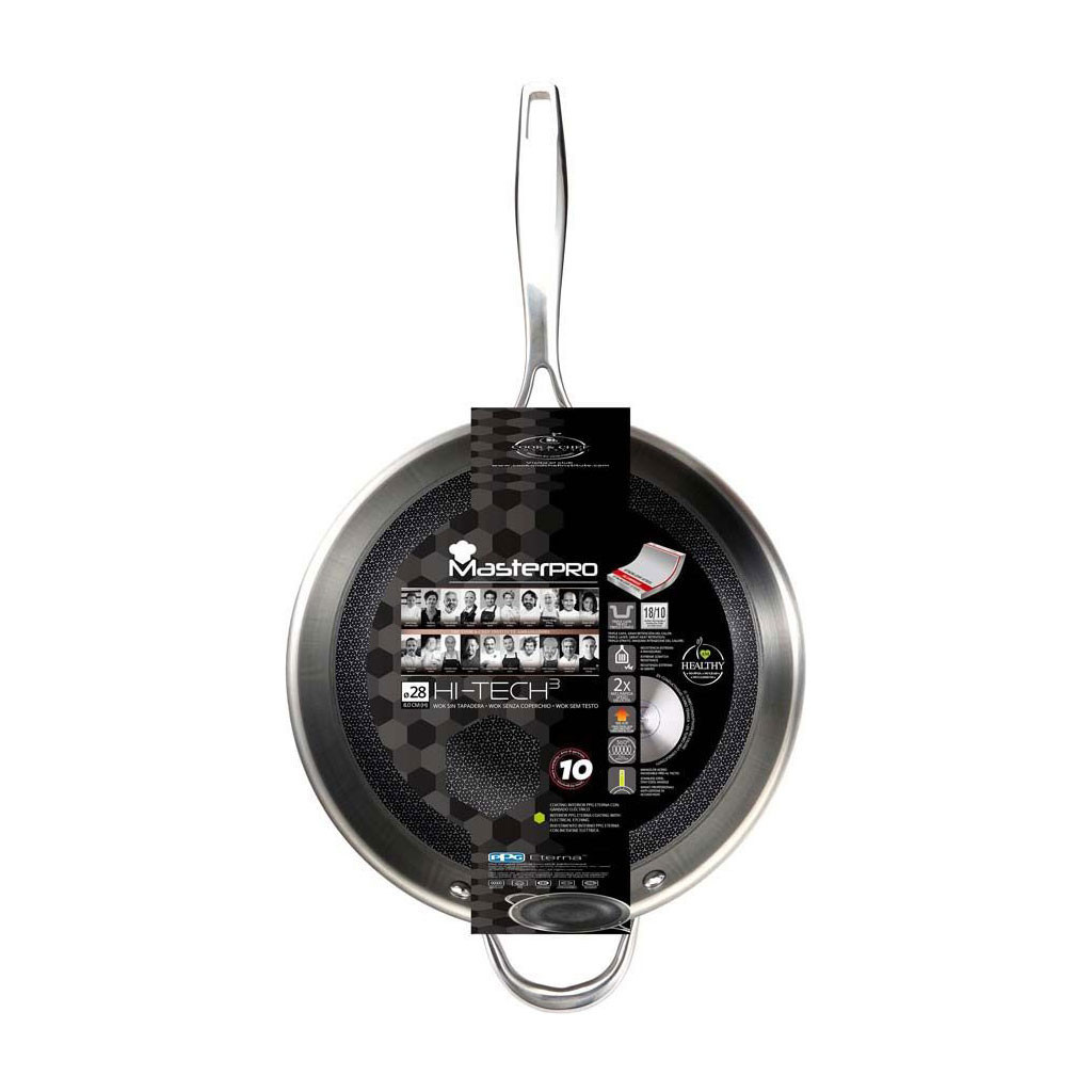 Сковорода MasterPro Wok Hi-tech 3. 28 см (BGMP-1634) - зображення 8