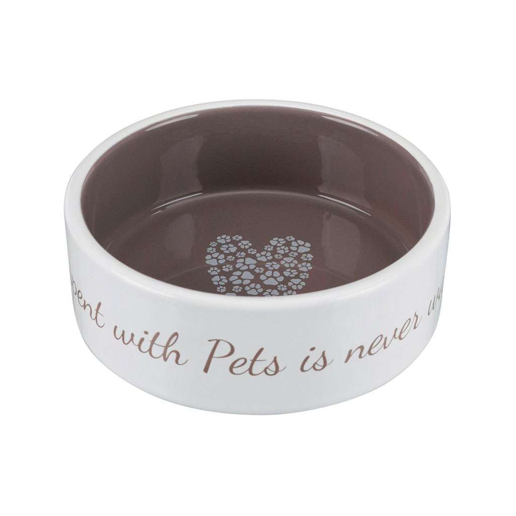 Посуд для собак Trixie Pet's Home 300 мл/12 см (бежевий) (4011905250533) - зображення 1