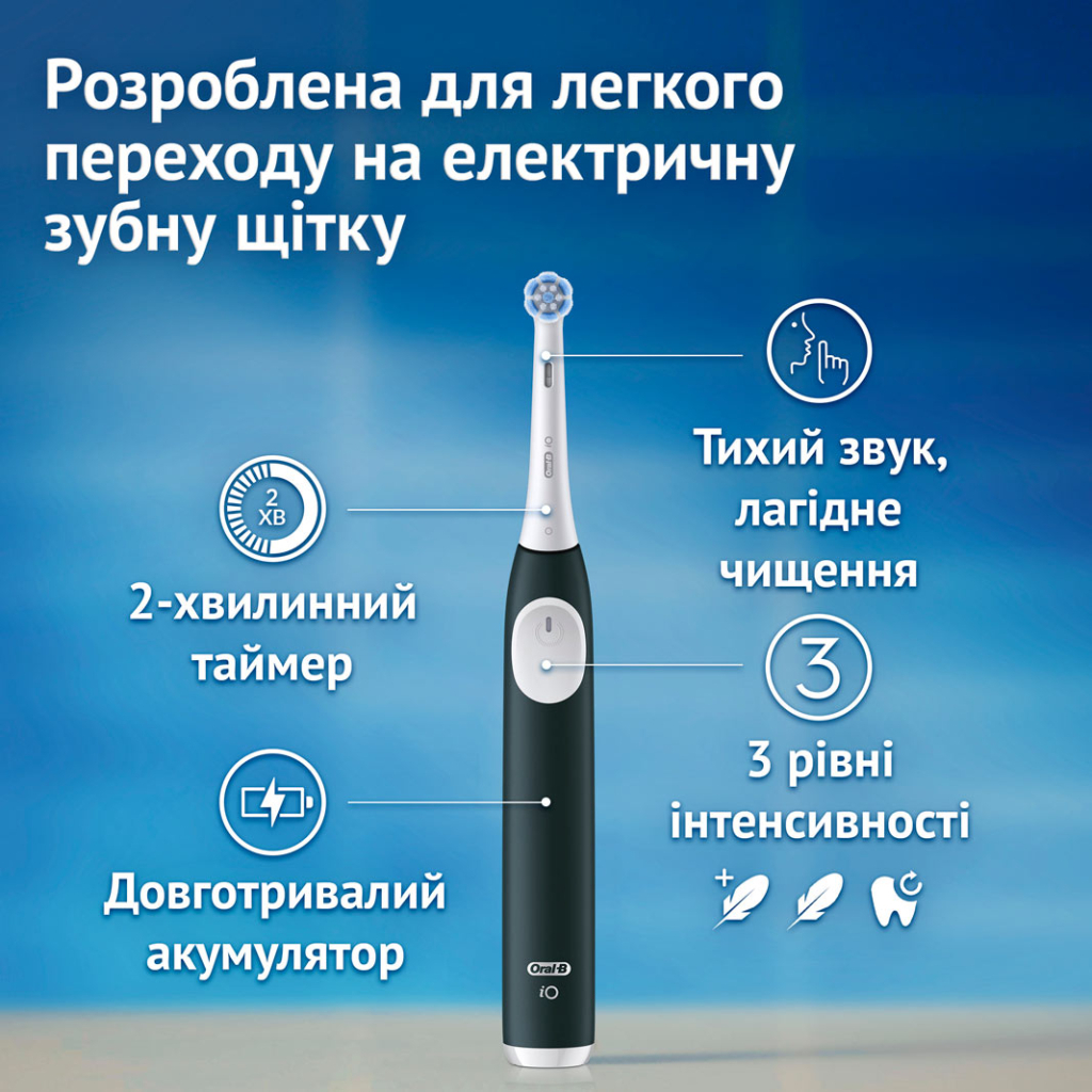 Електрична зубна щітка Oral-B Series 2 iOS2.1C9.0 Green (8700216611848) - зображення 3