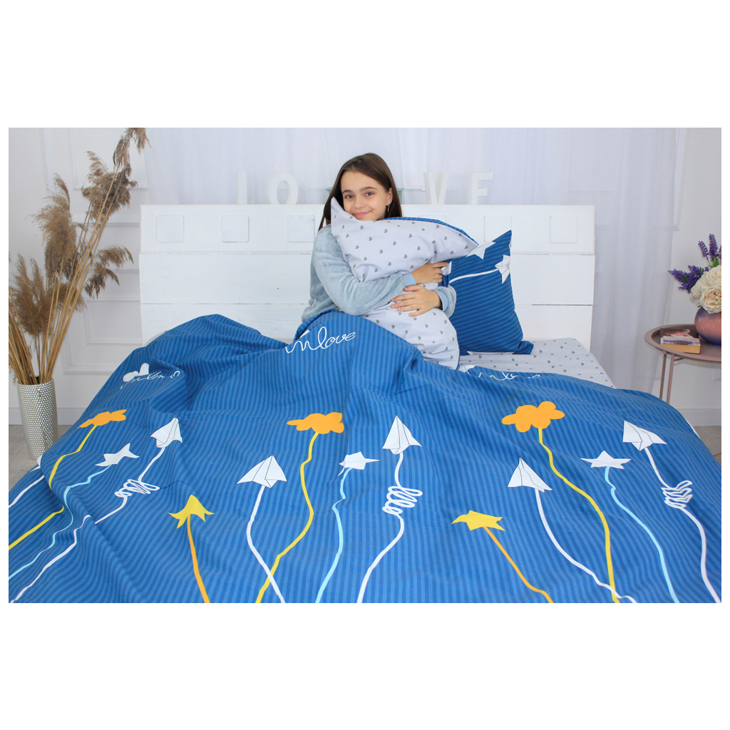 Постільна білизна MirSon Бязь Premium 17-0420 Teenager Сімейна (2 x 160x220) (2200002949538) - зображення 5