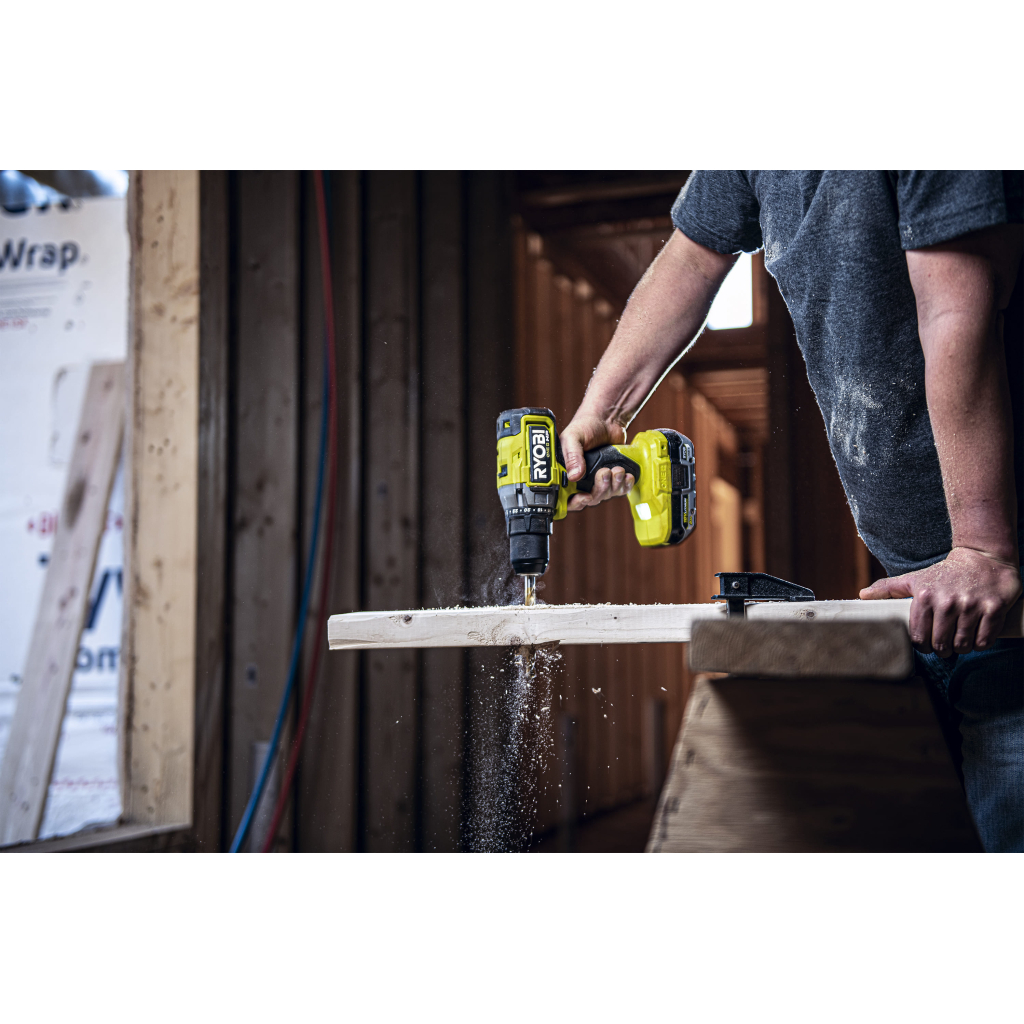 Шуруповерт Ryobi ударний ONE+ HP RPD18C-242S 18В, 1х2Ah, 1х4Ah, 54Нм 450·1700об/хв, сумка (5133004983) - зображення 3