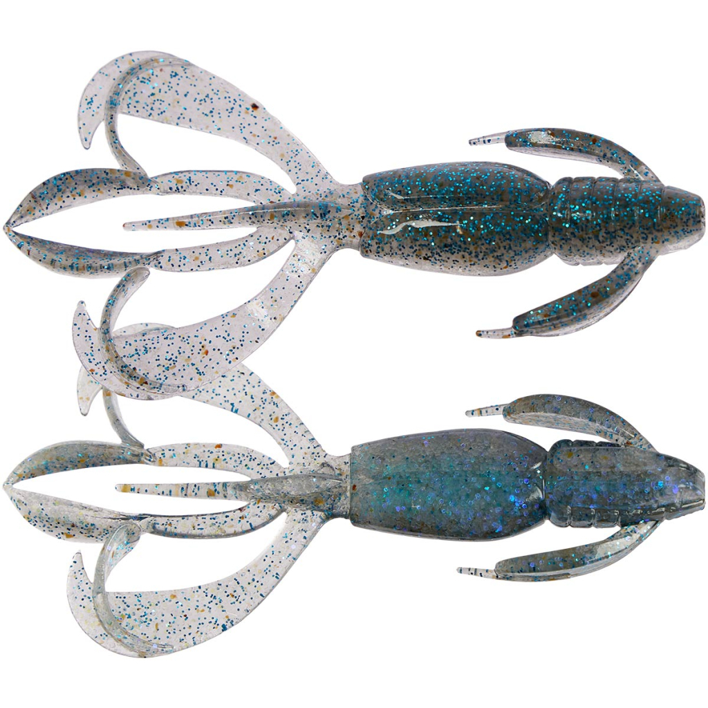 Силікон рибальський Keitech Crazy Flapper 4.4" (6 шт/уп) кea22 electric silver shiner (1551.12.94) - зображення 1