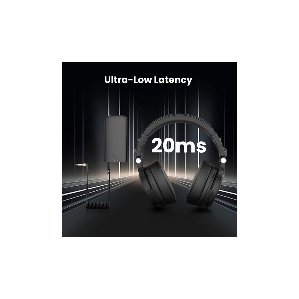 Навушники OneOdio Studio Max 1 Bluetooth Hi-Res Wireless/LDAC +3,5мм/6,35мм Audio (Studio Max 1 Black) - зображення 6