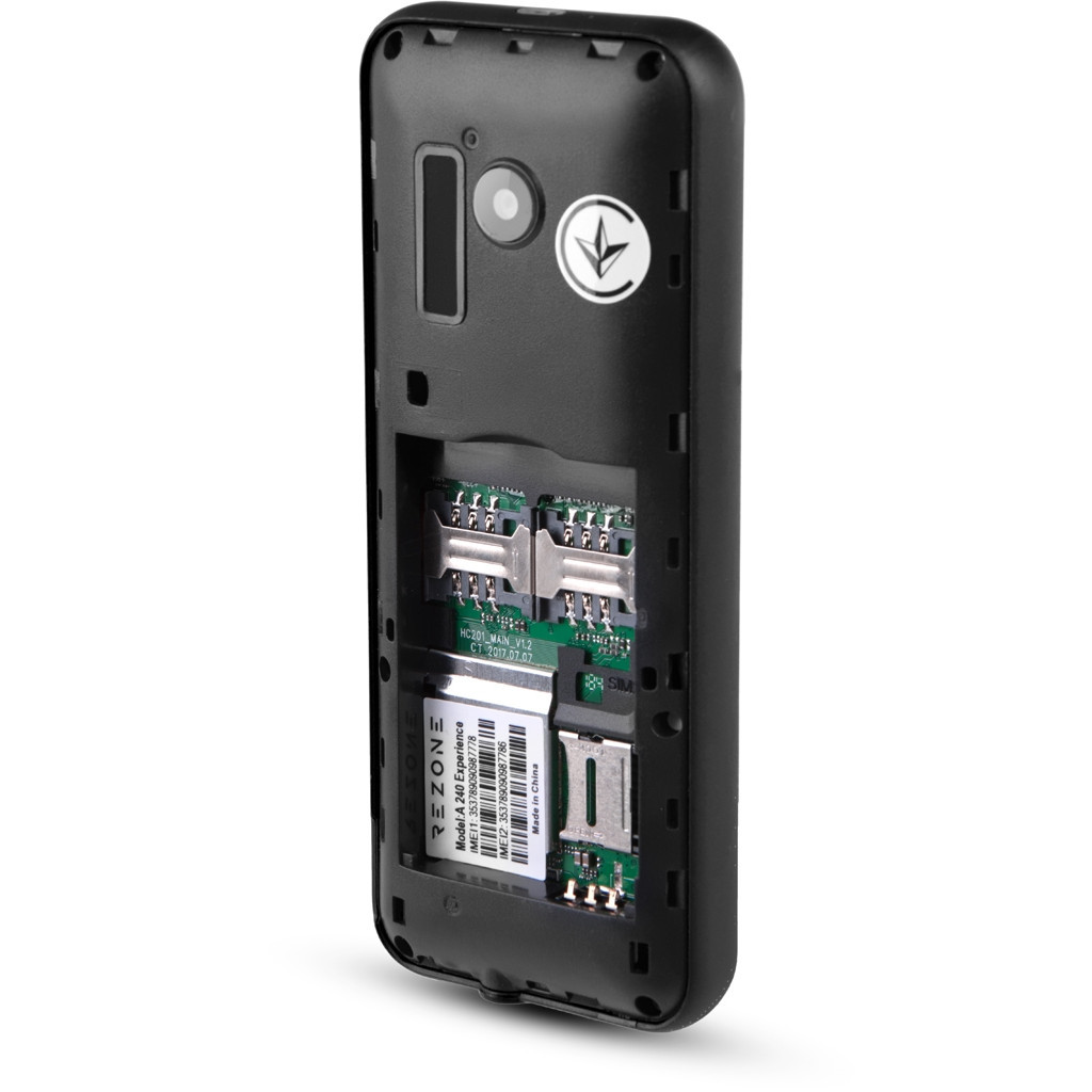 Мобільний телефон Rezone A240 Experience Black - зображення 12