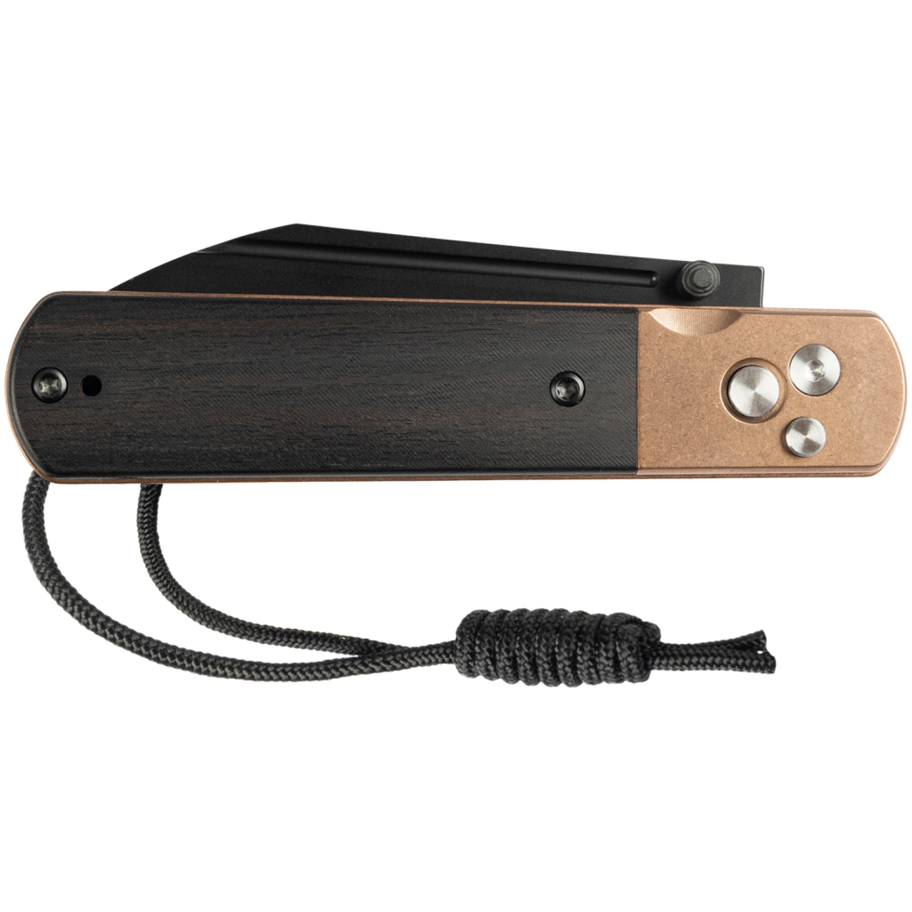 Ніж Artisan Holm AR-RPM9 Rose Gold PVD Steel+Ebony Inlay (1875P-BRG) - зображення 3