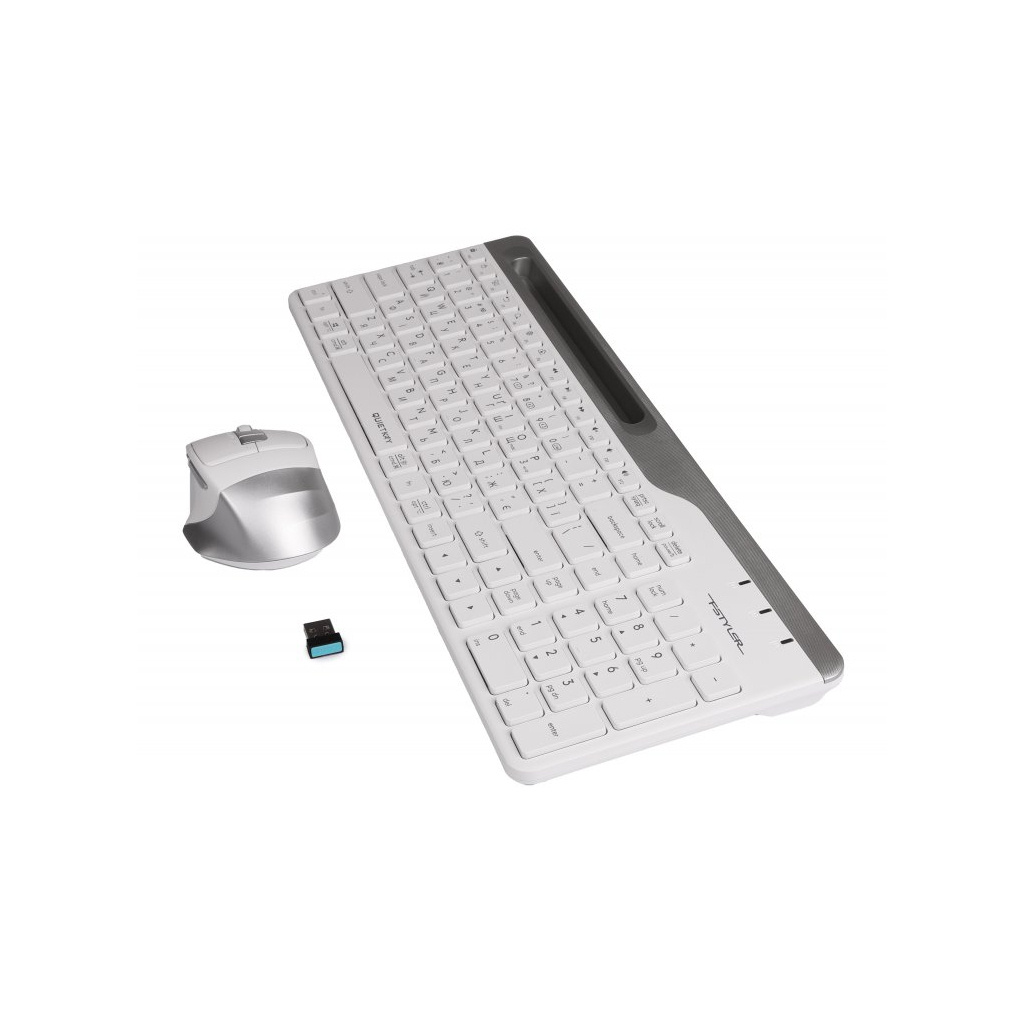 Комплект A4Tech FB2535C Wireless/Bluetooth Icy White (4711421971232) - зображення 5