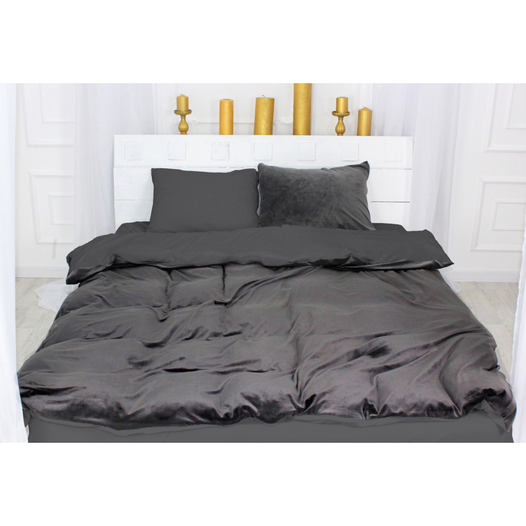 Постільна білизна MirSon Велюр Winter Delicate 28-0100 Pece 2х143х210 (2200004048451) - зображення 1