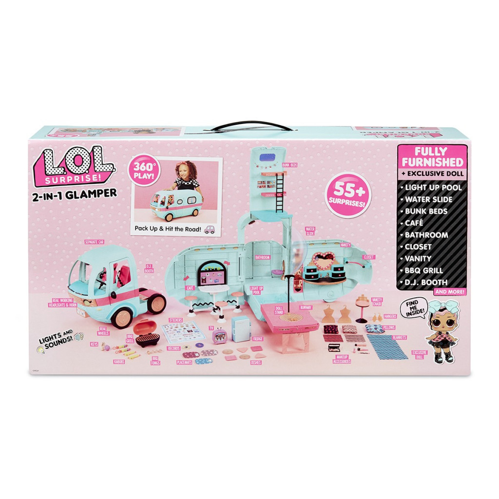 Лялька L.O.L. Surprise! Гламурний Кемпер з аксесуарами (562511) - зображення 1