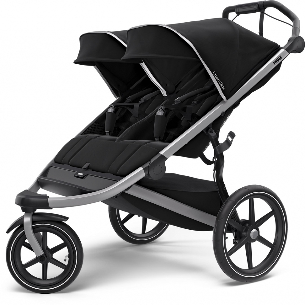 Коляска Thule Urban Glide 2 Double Black (TH 10101951) - зображення 1