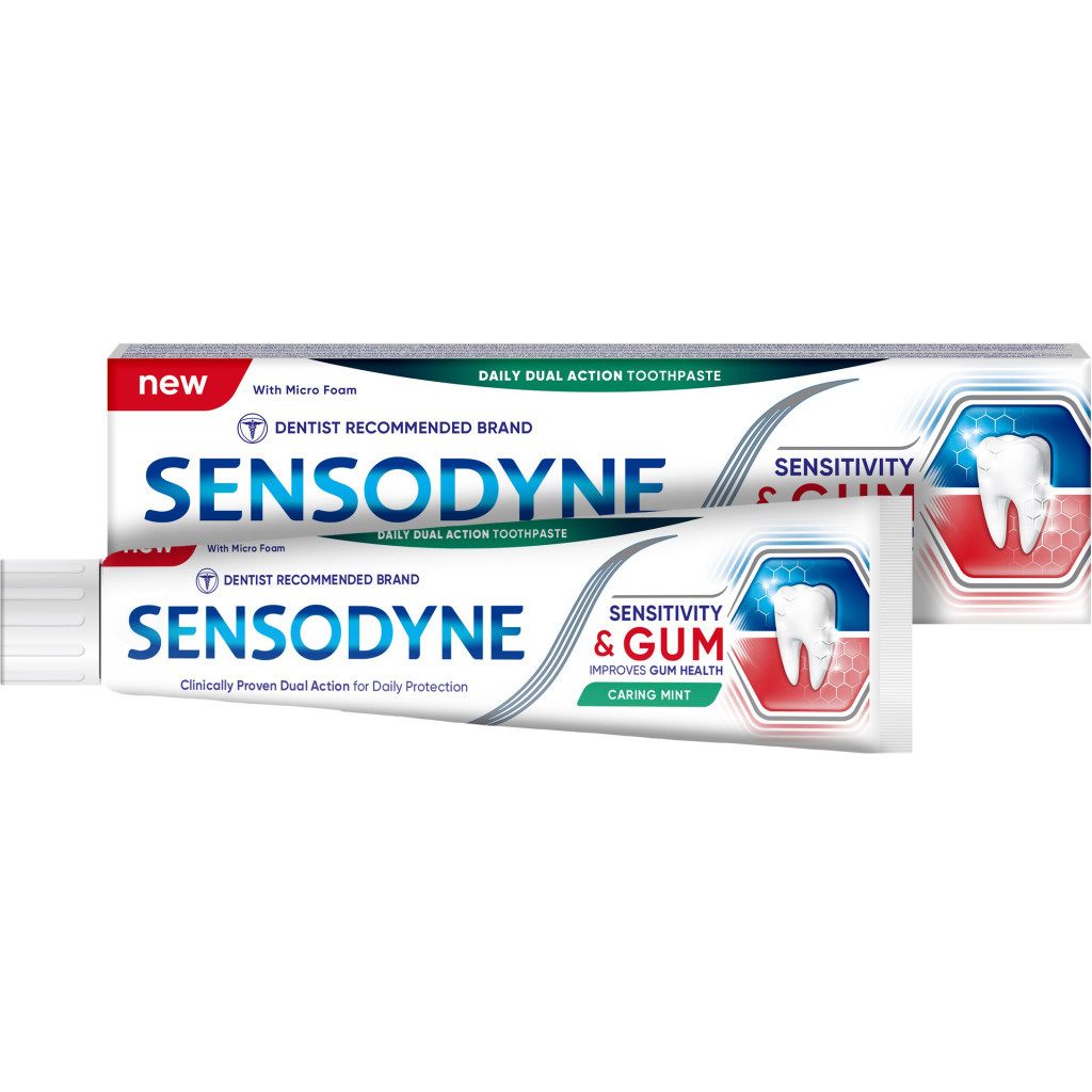 Зубна паста Sensodyne Чутливість зубів і захист ясен 75 мл (5054563154415) - изображение 2
