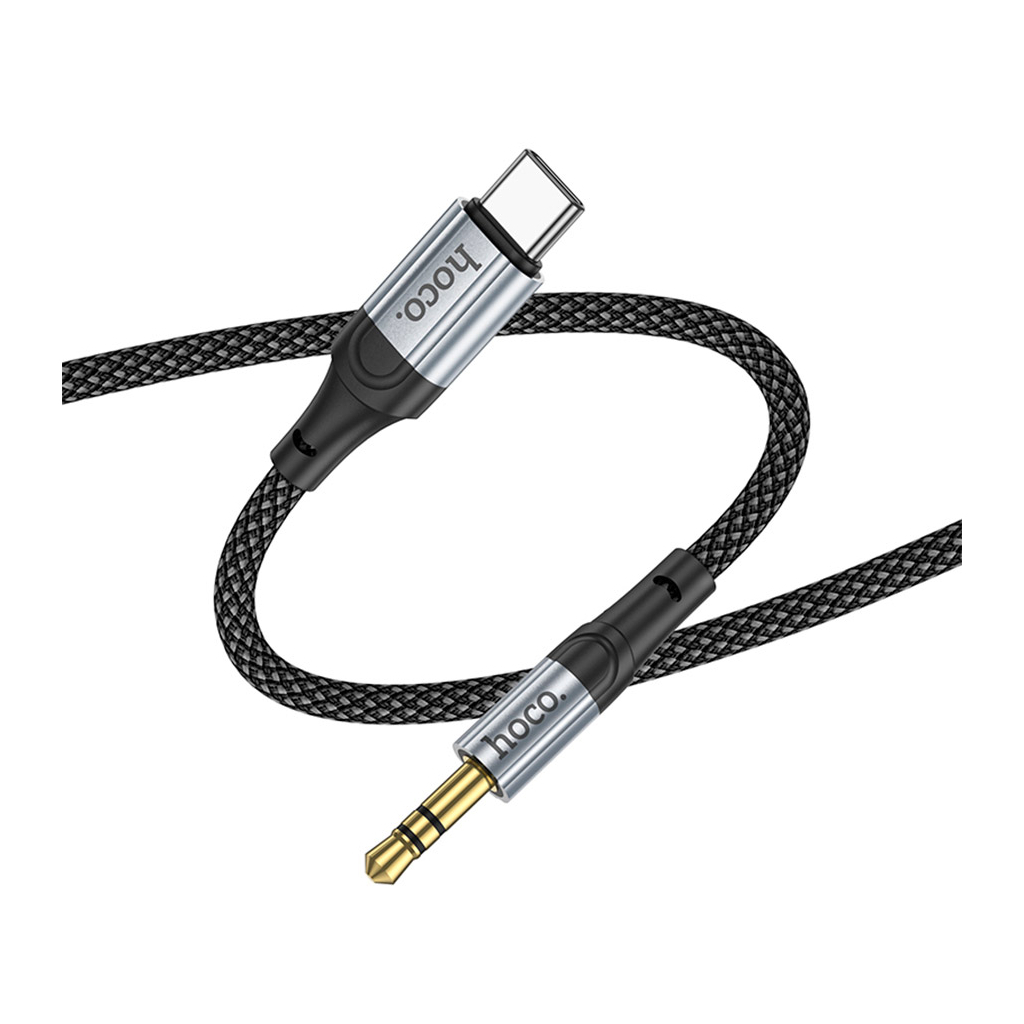 Кабель мультимедійний USB-C to 3.5mm M 1.0m Black HOCO (6942007608824) - зображення 6