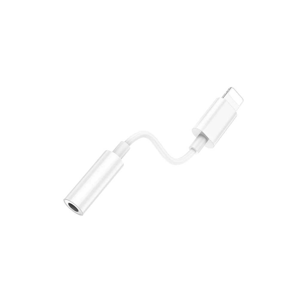 Перехідник Lightning to 3.5mm F white BOROFONE (6941991111143) - зображення 4