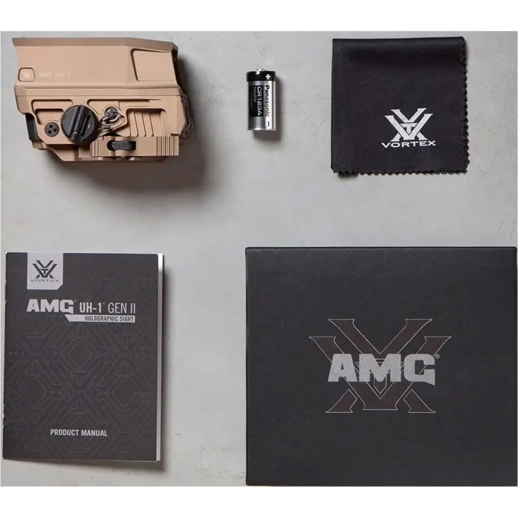 Коліматорний приціл Vortex AMG UH-1 GEN II 1 MOA Tan (AMG-HS02T) - зображення 8