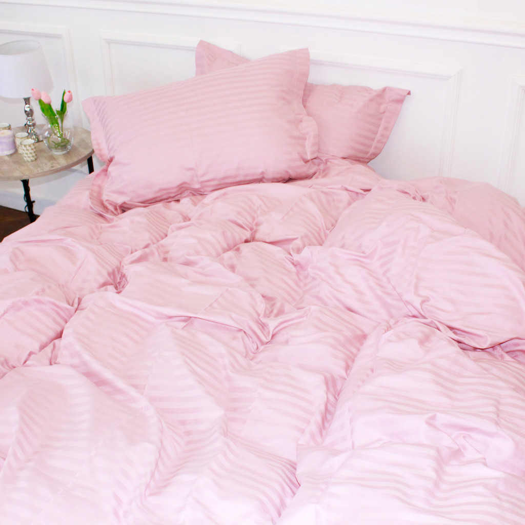 Постільна білизна MirSon Satin 30-0007Pink 160х220 Сімейний (2200005249918) - изображение 6