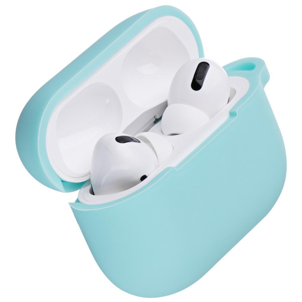 Чохол для навушників 2E для Apple AirPods Pro Pure Color Silicone 2.5 мм Mint (2E-PODSPR-IBPCS-2.5-MT) - зображення 2
