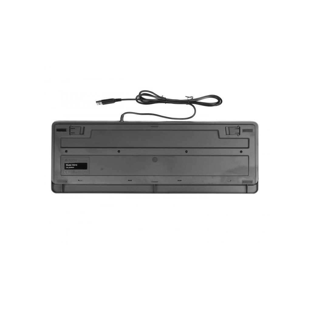 Клавіатура A4Tech FKS10 USB Grey (4711421963329) - зображення 6