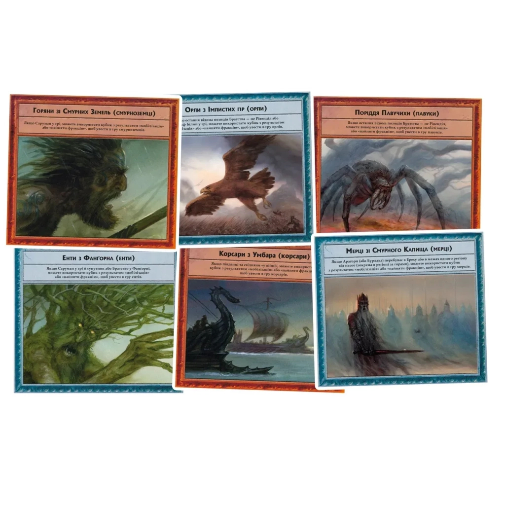 Настільна гра Geekach Games Війна Персня. Воїни Середзем’я (War of the Ring: Warriors of Middle-earth) (укр.) (GKCH136wm) - зображення 3