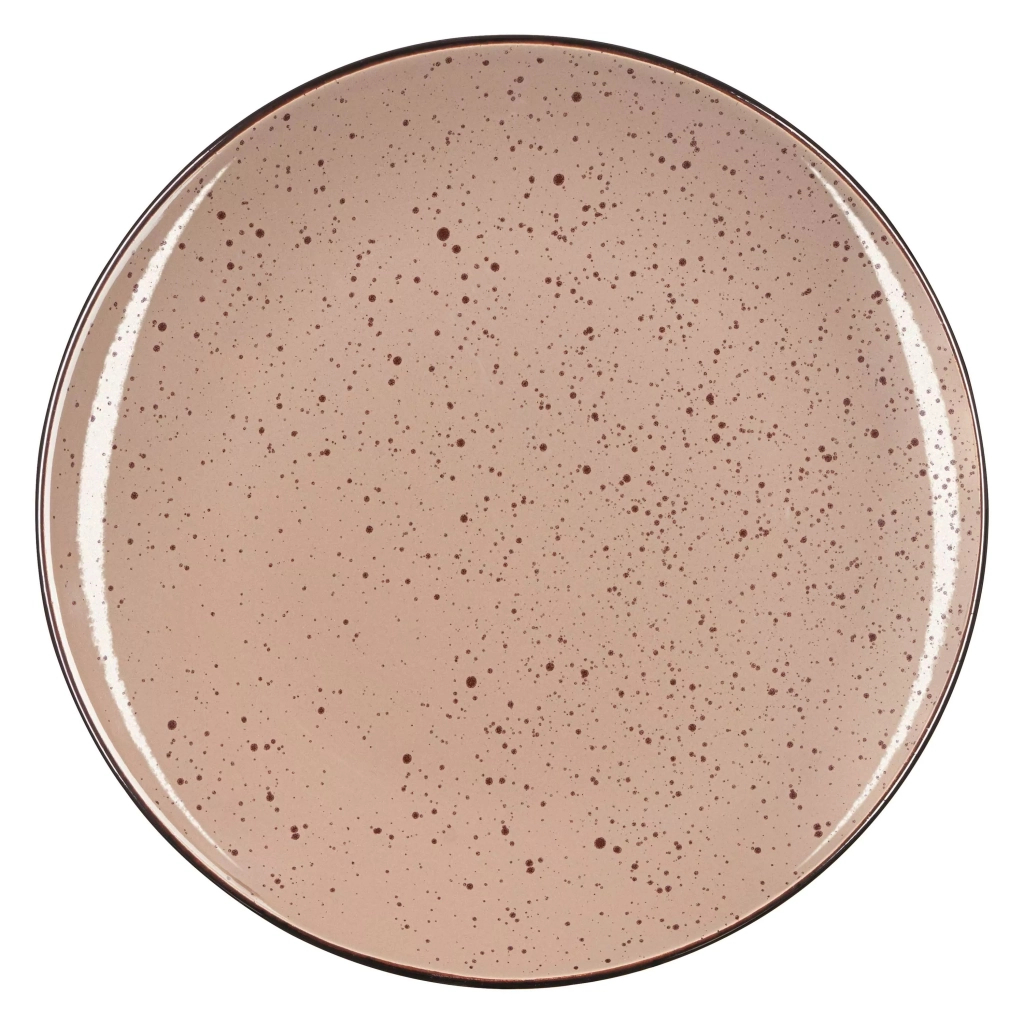 Тарілка Ardesto Emilia, 27.5см, кераміка, коричневий (AR0826EBR) - зображення 1