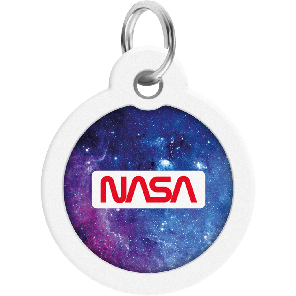 Адресник для тварин WAUDOG Smart ID з QR паспортом "NASA21", коло 30 мм (230-0148) - зображення 2