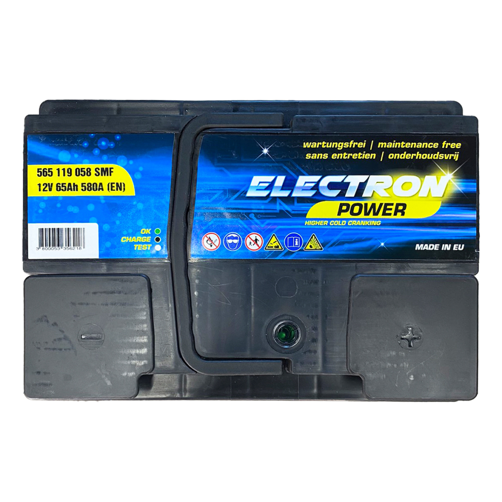Акумулятор автомобільний ELECTRON POWER 65Ah Ев (-/+) (580EN) (565 119 058 SMF) - зображення 2