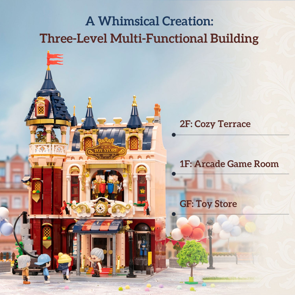 Конструктор Pantasy Магазин іграшок (85031) - зображення 3