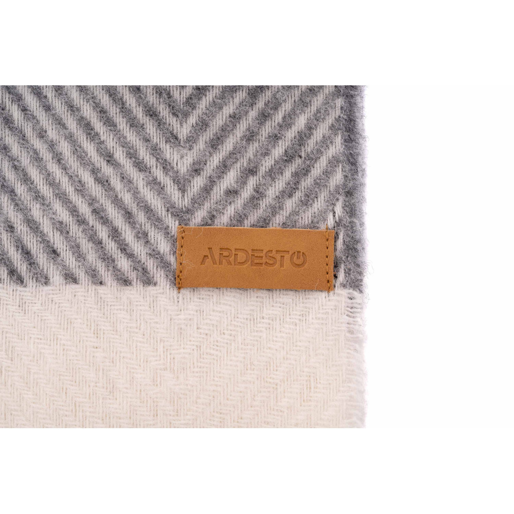 Плед Ardesto Leonardo Bianco 140x200 см, сірий (ART0502LB) - зображення 10