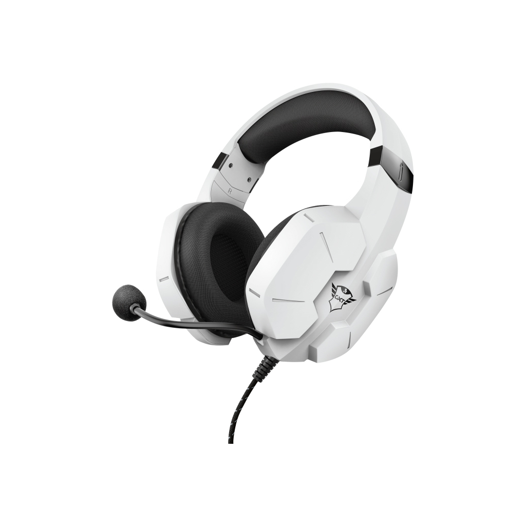 Навушники Trust GXT 323W CARUS 3.5mm White (24258) - зображення 4