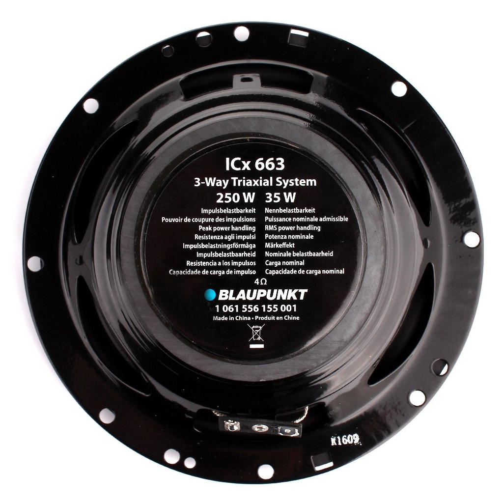 Коаксіальна акустика Blaupunkt ICx 663 - зображення 8