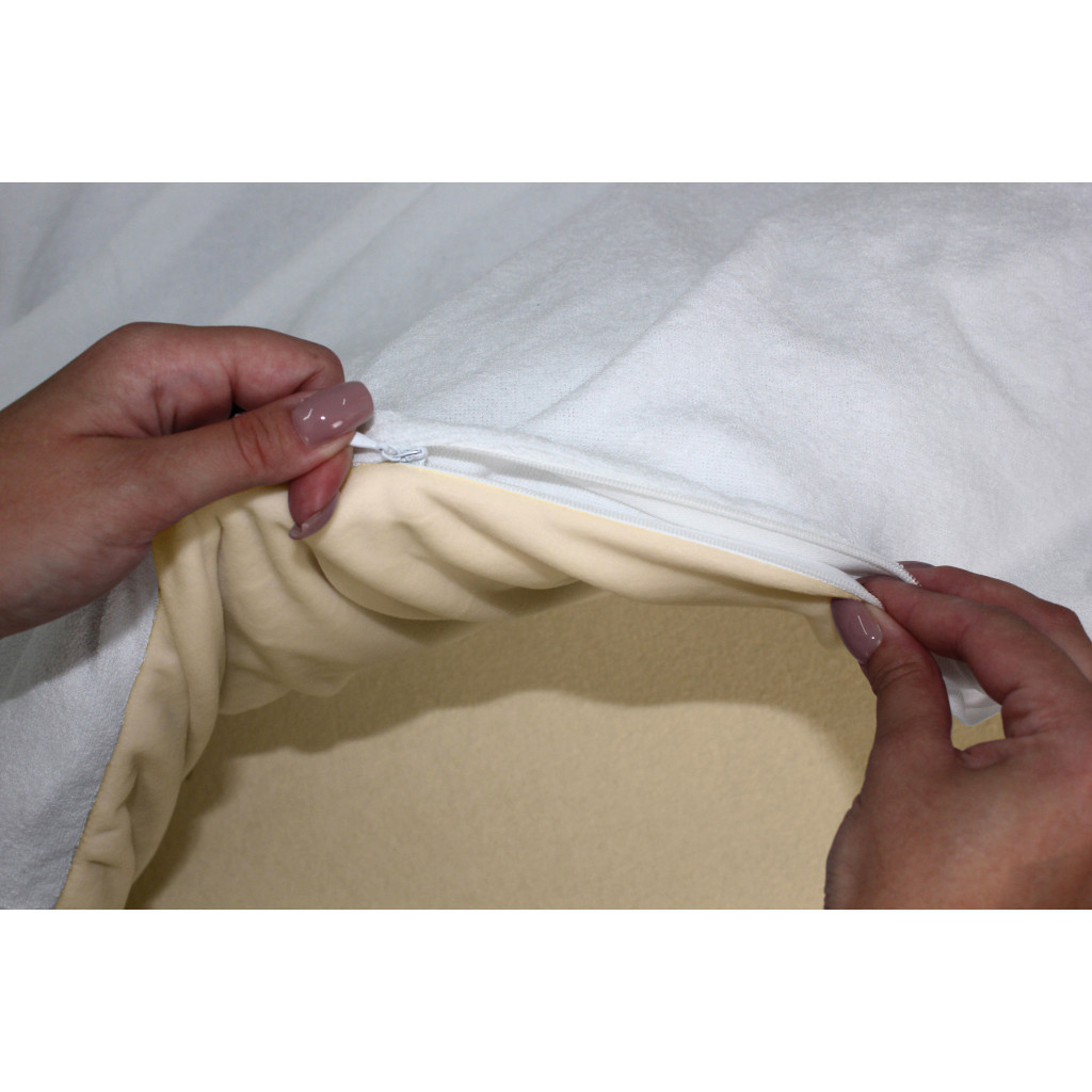 Постільна білизна MirSon Велюр Winter Terry 28-0010 Flax Односпальний (2200004012421) - зображення 6