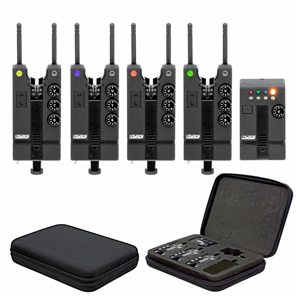 Індикатор клювання DAM набір у кейсі Mad HI-T 3+1 (8400331) - зображення 1