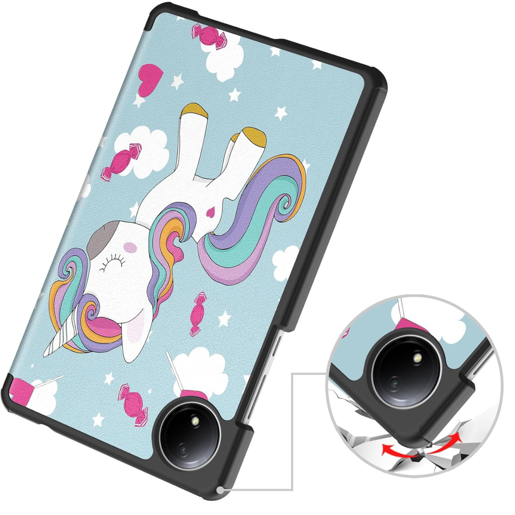 Чохол до планшета BeCover Smart Case Xiaomi Redmi Pad SE 8.7" Unicorn (711919) - зображення 4